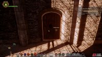 Once you’ve completed Acquire the Arcanist from the war table, go to the Undercroft through the door beside the throne.