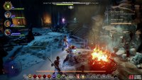 Be sure to stay near fire pits when fighting to avoid freezing to death.