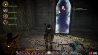 When you’re ready to move on, interact with the mirror beyond the steps to the south to enter the Elven Mountain Ruins.