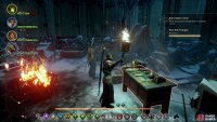 Use veilfire to assemble a potions table in the first room to the west.