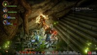 Samson will occasionally stun everyone around him for a few seconds. Keep you ranged units at a distance.