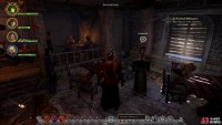 Speak with Clemence in the main room of the tavern before you leave.