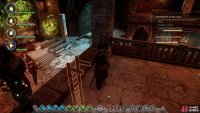 When you return to the Great Hall, drop the ladders so you can climb back up again.
