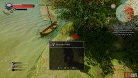 Search under a tree on the western end of the island the Beauclair Prison is on to find the Escape Artist’s Journal.