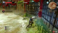 You can use Aard to direct the Shaelmaar into the arena’s walls,