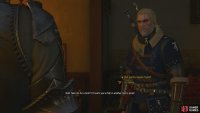 After confronting Hughes you’ll be interrupted by the  cuckolded husband. Beat him up or use Axii to drive him off.