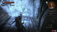 Place the Power Crystal near a portal and hit it with Aard to power up the portal.
