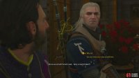 play a game of Gwent with another, more experience patron,