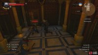 If you lose your temper, you’ll have to engage in fisticuffs with two guards.