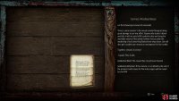 Examine the notice board near the Border Post to find the “Contract: Woodland Beast”,