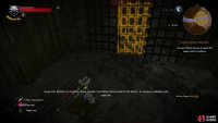 Search near a gate door to find a part of the bomb,