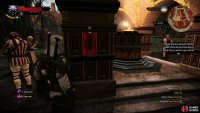 Place Menge’s Holy Tome in an Eternal Shrine pillar east of Hierarch Square to set up a meeting with the spy.
