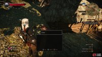 then use your Witcher senses to find a log behind the house, wherein you’ll find some hidden Crowns.