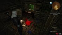 then investigate an old crime in the hut.