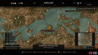 You’ll find Hindhold off the coast of the landmass south of Novigrad, west of Oxenfurt.