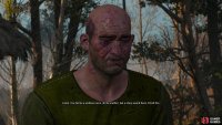 His failure to heed the Witcher’s warnings have had dire consequences, and he begs you for relief.