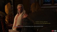 and later, when questioned by Morvran Voorhis about Letho, respond with “That alliance still alive? What happened to Letho?”