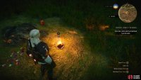 Consult with the ealdorman after your investigation, then follow his directions to a campfire.