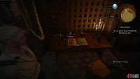 Use your witcher senses to highlight interactable objects red and yellow.