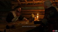 Talk to the Scholar and he’ll goad you into playing Gwent.