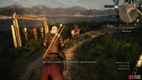 Follow Vesemir through the devastated countryside and he’ll talk politics,