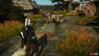 and if you decline to get involved, Geralt will make an innocuous suggestion that results in the looters turning on each other.