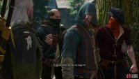 Approach the double doors and you&rsquo;ll find out who the Bandits were really hunting for - either leave when dismissed,