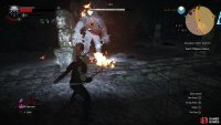 You can snuff the Ifrit’s flames temporarily with Aard, but you’re probably better off just toughing out the flames with the help of standard Quen.