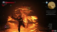 using Quen to absorb the odd bit of damage.