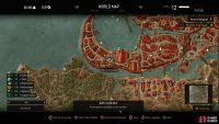 Head south of the Novigrad Docks signpost,