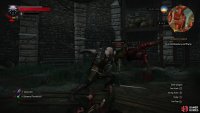 If you leave the merchant to his fate, he’ll be cross with you later, so either kill the Bandits,