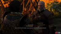 Provide proof of your deed to the Nilfgaardian captain, then either accept or reject a monetary reward.