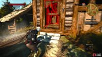 Blast through a door with Aard,