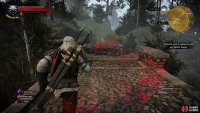 Follow the scent trail over a ruined bridge,