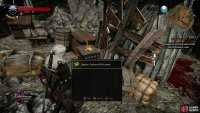 Talk to the Rock Troll, after which you can loot the camp to find a chest containing the Diagram: Enhanced Griffin Armor.