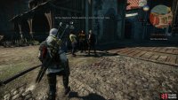 where you’ll find a group of bandits threatening a well-dressed man.