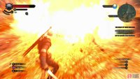 Safely ignite some poisonous gas to disperse it temporarily,
