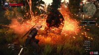A bear guards the Place of Power east of the Abandoned Village - Igni’s damage over time can drain its health bar significantly.