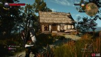 and it’ll eventually lead to a hunter’s cabin west of the Abandoned Tower.