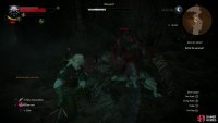 Inside the cave you’ll be attacked by a Werewolf - use fast attacks, as the lycanthrope is too quick to safely and reliably strike with strong attacks,