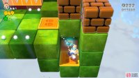 Use the Mega Mushroom to break this big brick and collect the Stamp