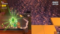 The first Green Star will appear after collecting the green coins from the ring