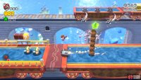 The second Green Star is on top of a Goomba tower