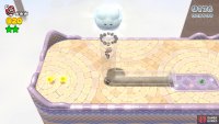 You’ll find the third Green Star at the end of the bonus area accessible from this cloud