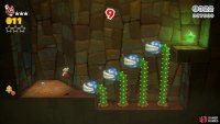 Quickly bounce off of the Creepers before time runs out for the first Green Star
