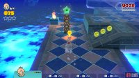 The first Green Star is on top of a Goomba Tower at the start