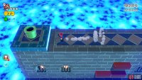 Enter this pipe above the checkpoint to find the second Green StarClear o