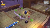Collect the coins on the first ship for the first Green Star