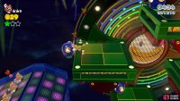 Knock all four Bullies off the rotating platforms to get the second Green Star