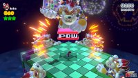 Hit the giant POW Block four times to finish off Meowser for good